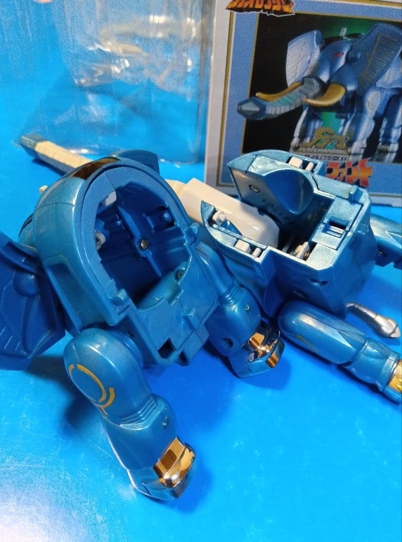 ガオエレファント ガオレンジャー 超合金 ガオキング ジャンク ポピー