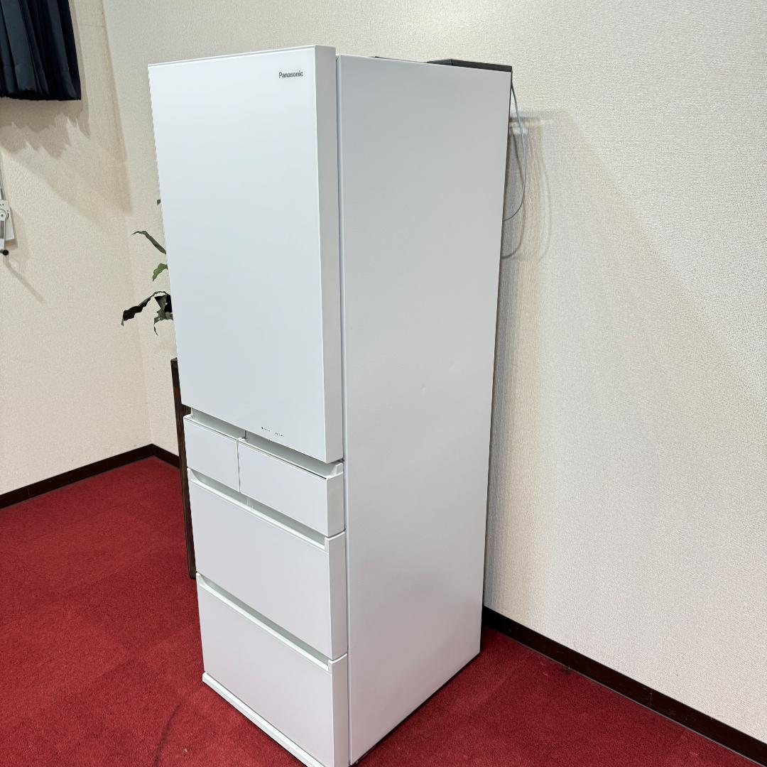 東京23区送料無料 美品パナソニック455L 2019年製ガラスドア 製氷機