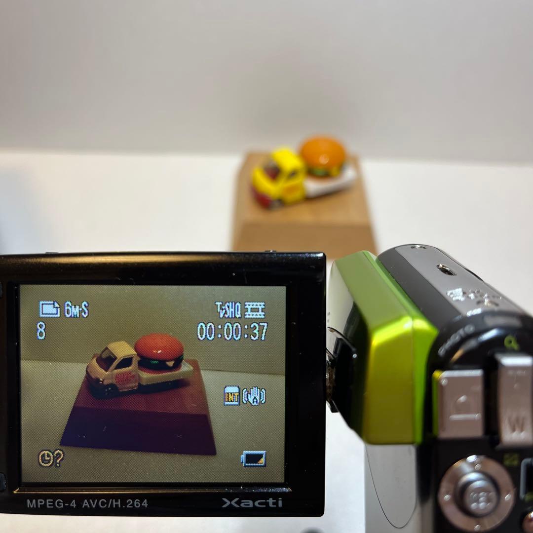 SANYOデジタルムービーカメラXacti DMX-CG65グリーン⭐️フルセット