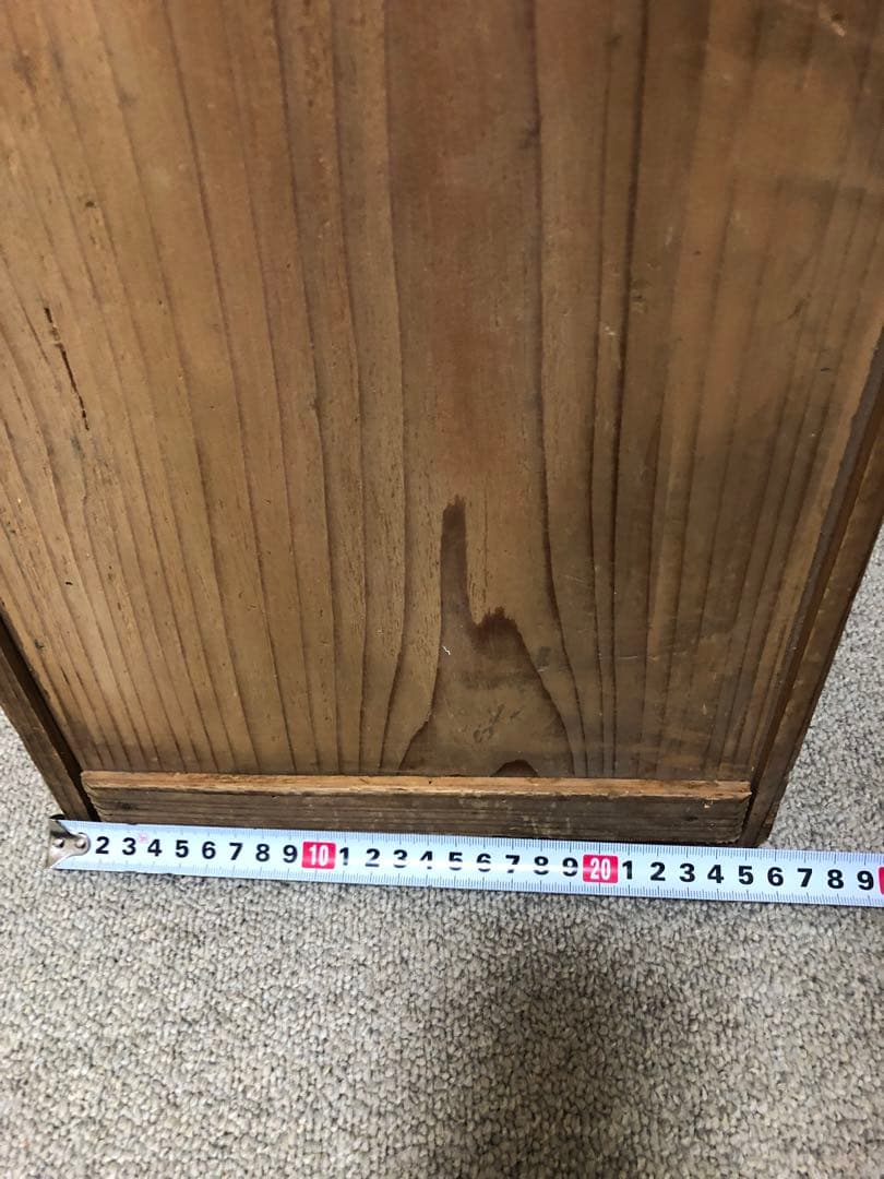 ミニお膳　アンティーク 10膳セット　木製収納箱付き　骨董品