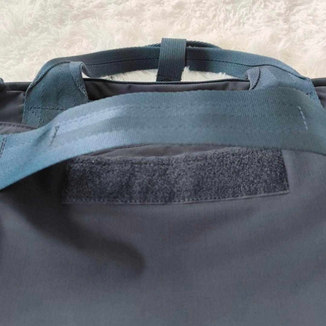 美品　ブリーフィング　 ビジネス　ショルダー　ハンド　ネイビー　2way　A4
