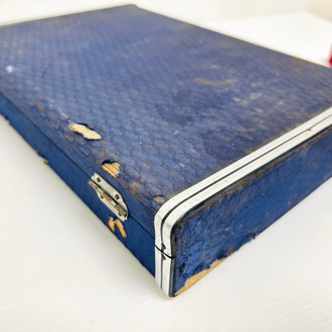 希少 ミズノ丸一 麻雀牌 背黒牌