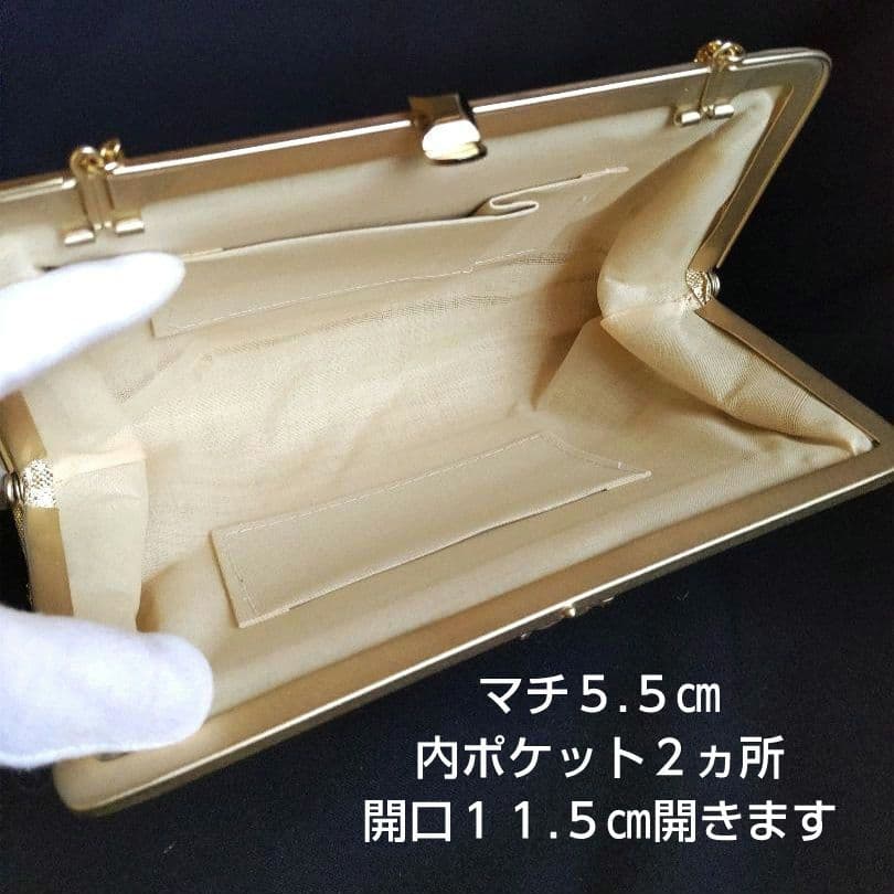 新品　和装草履バック　ゴールドフォーマル　結婚式新郎新婦母留袖　成人式振袖　木箱