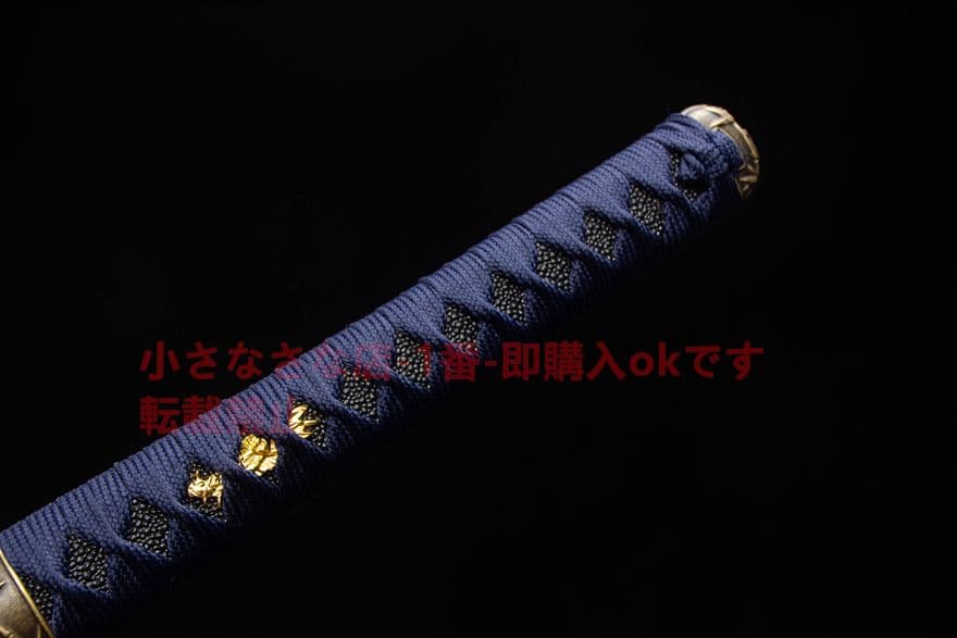 膝切武士刀-高性能マンガン鋼 武具　刀装具　日本刀　模造刀 居合刀