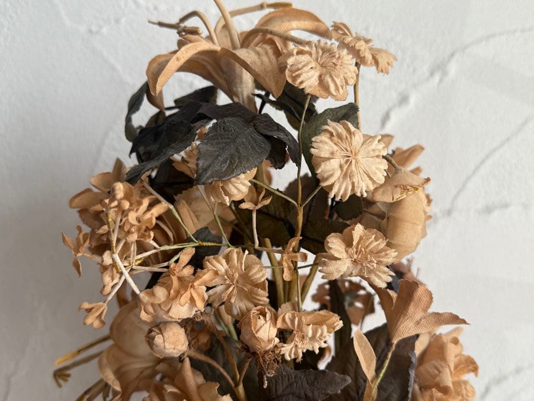 フランスアンティーク 布花 ブーケ