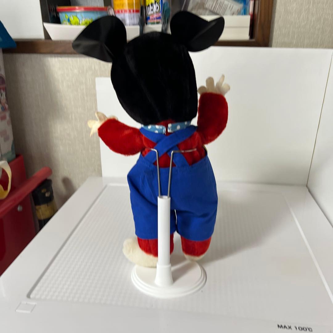 ミッキーマウス　ラバーフェイス　ドール　1960年代 ディズニープロダクション
