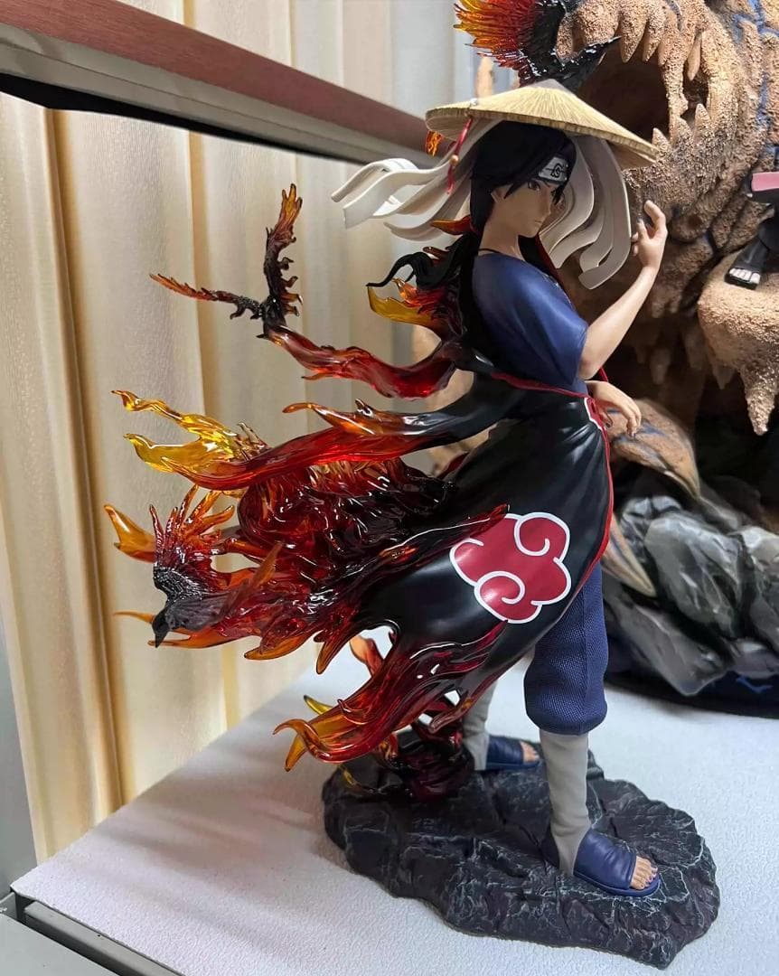 ナルト うちはイタチ ガレージキット 塗装済み完成品 フィギュア 1/6