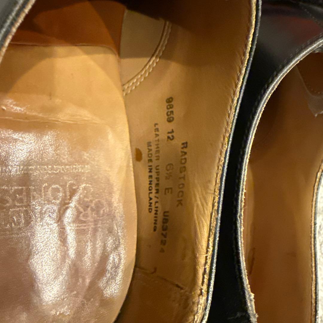 クロケット＆ジョーンズ ストレートチップ（RADSTOCK/ラッドストック）