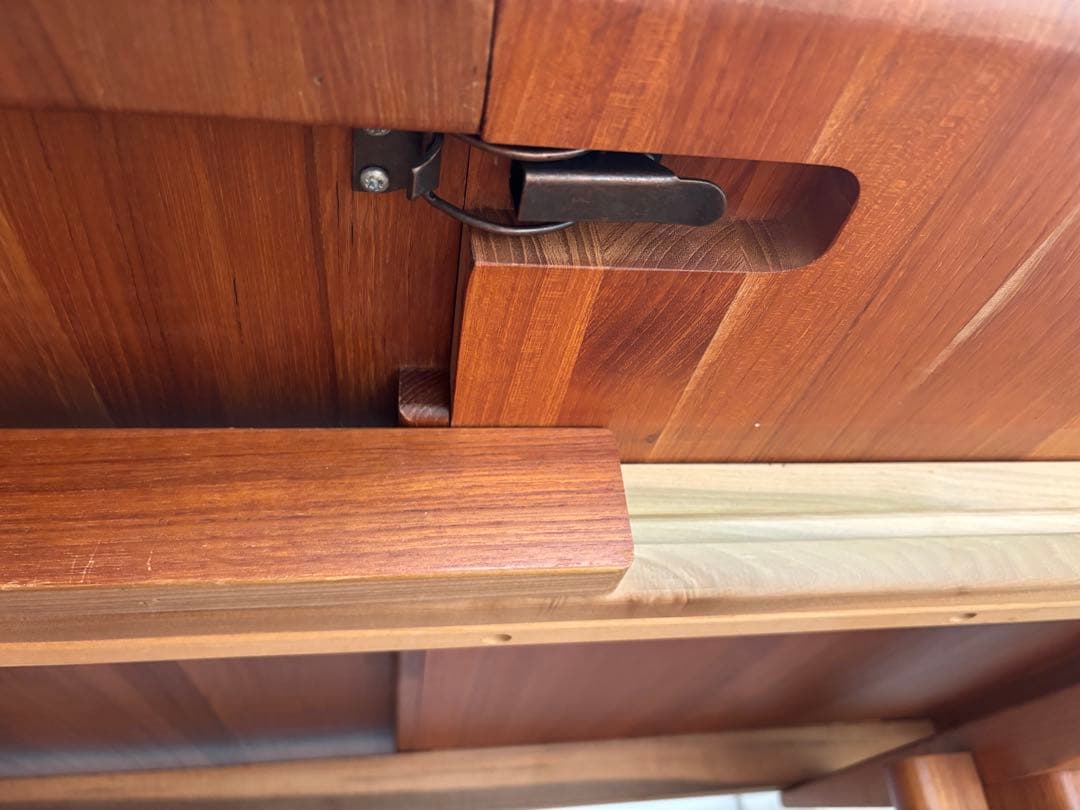 GUDME/北欧ヴィンテージ　チーク　オーバルエクステンションテーブル