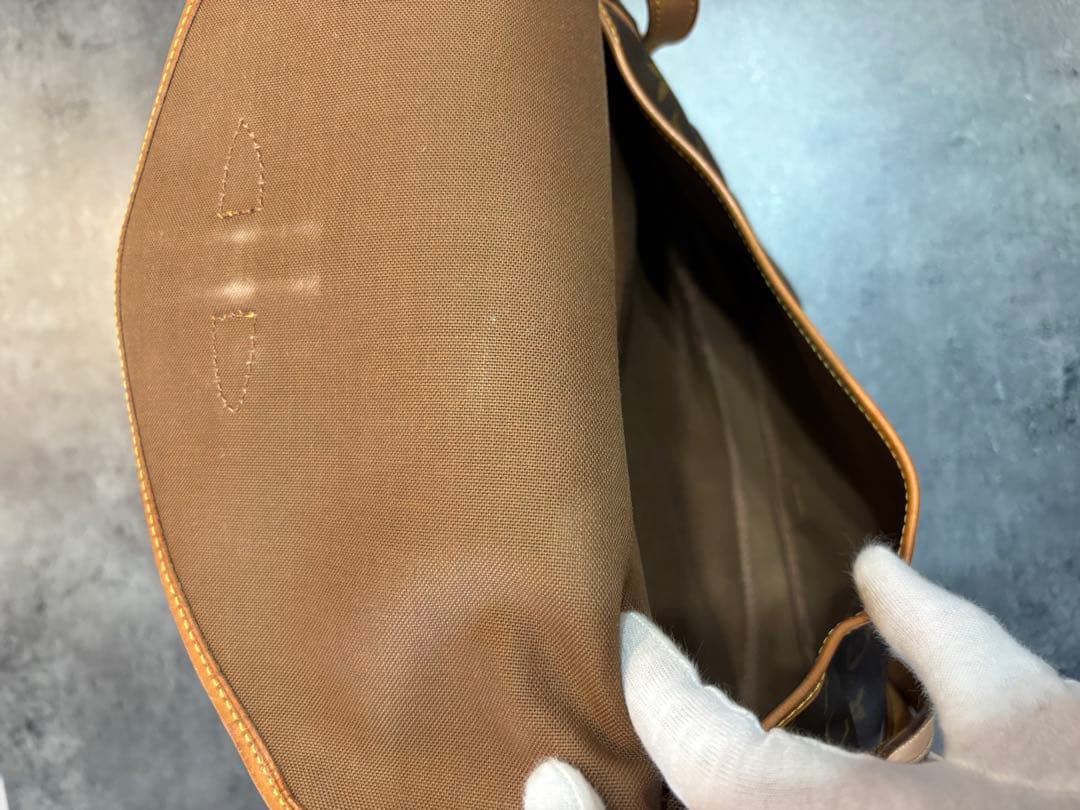 Louis Vuitton モノグラム ショルダーバッグソミュール　1997年