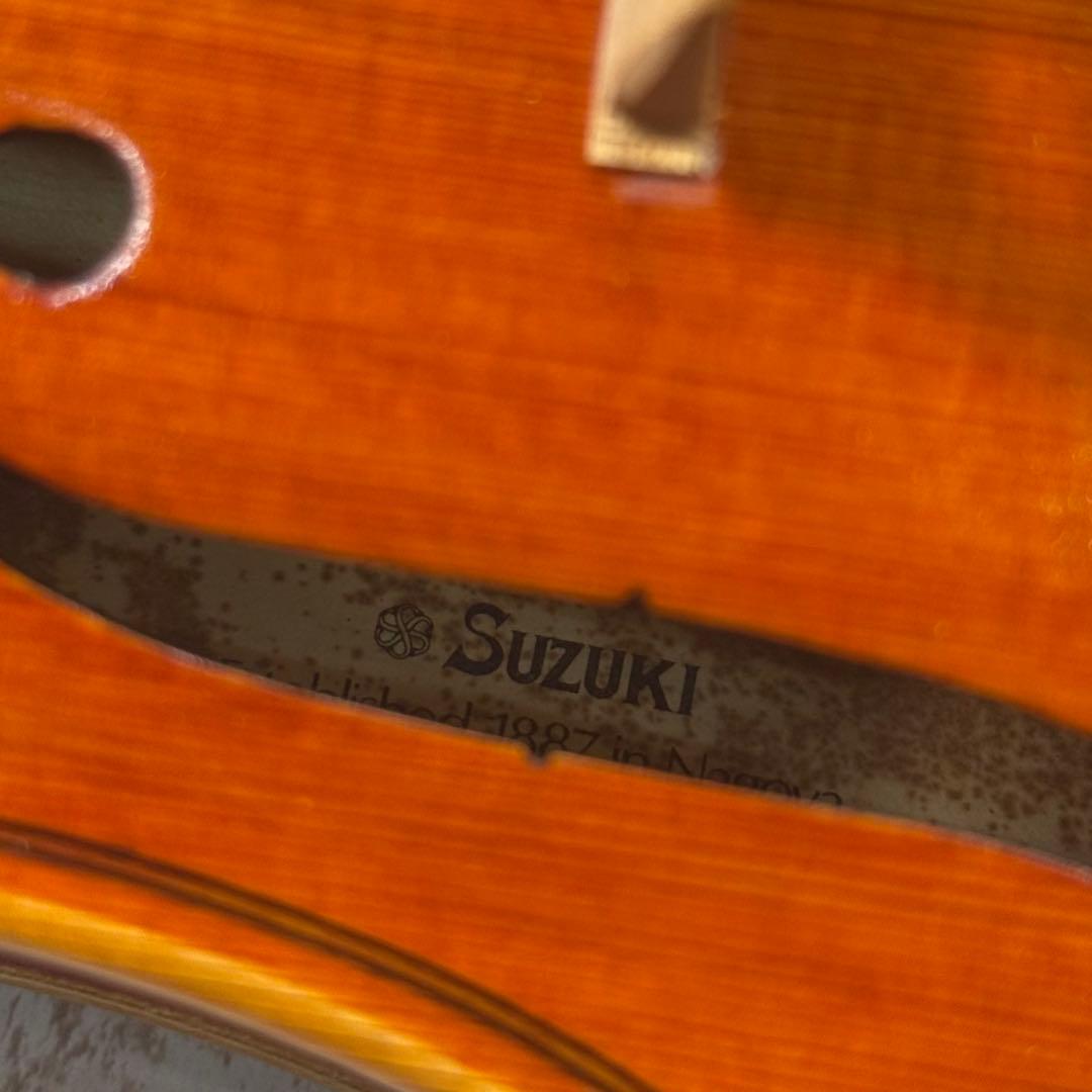 【極美品】SUZUKI NO.540 4/4 バイオリン　1990年　スズキ虎杢