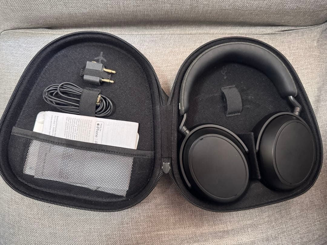 ジャンク品】ゼンハイザー MOMENTUM 4 Wireless ブラック