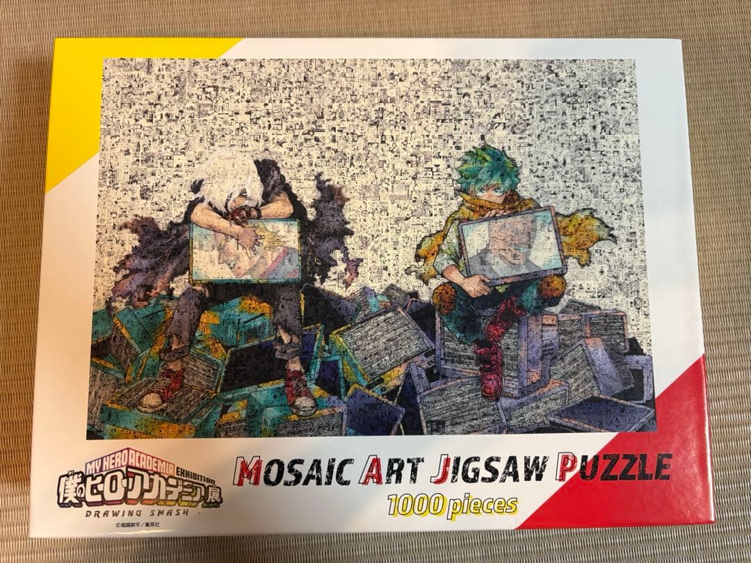 ヒロアカ原画展 パズル 1000piece ヒロアカ 原画展 パズル 1000ピース