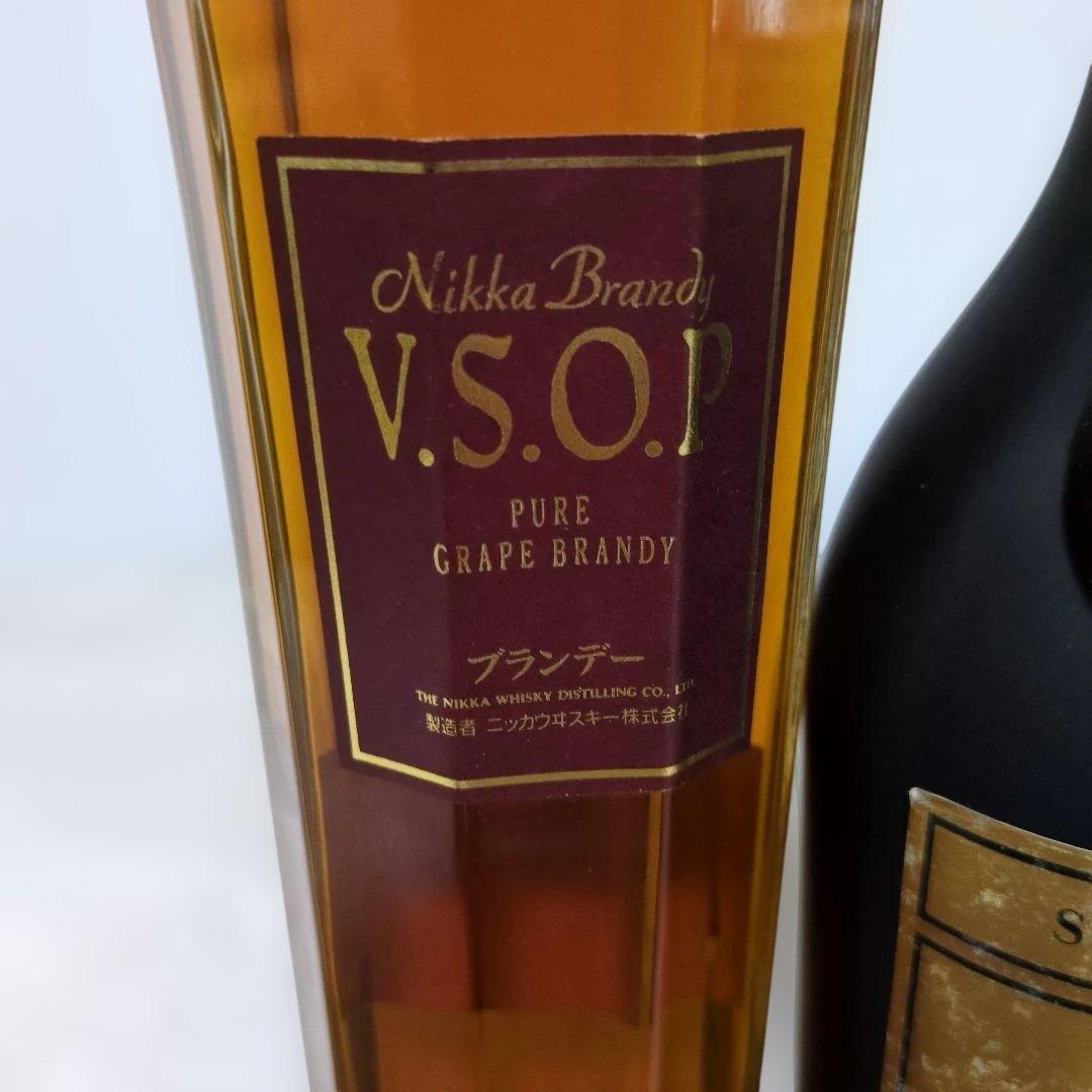 国内産ブランデー サントリー＆ニッカ XO、VSOP(特級3本含) 4本セット