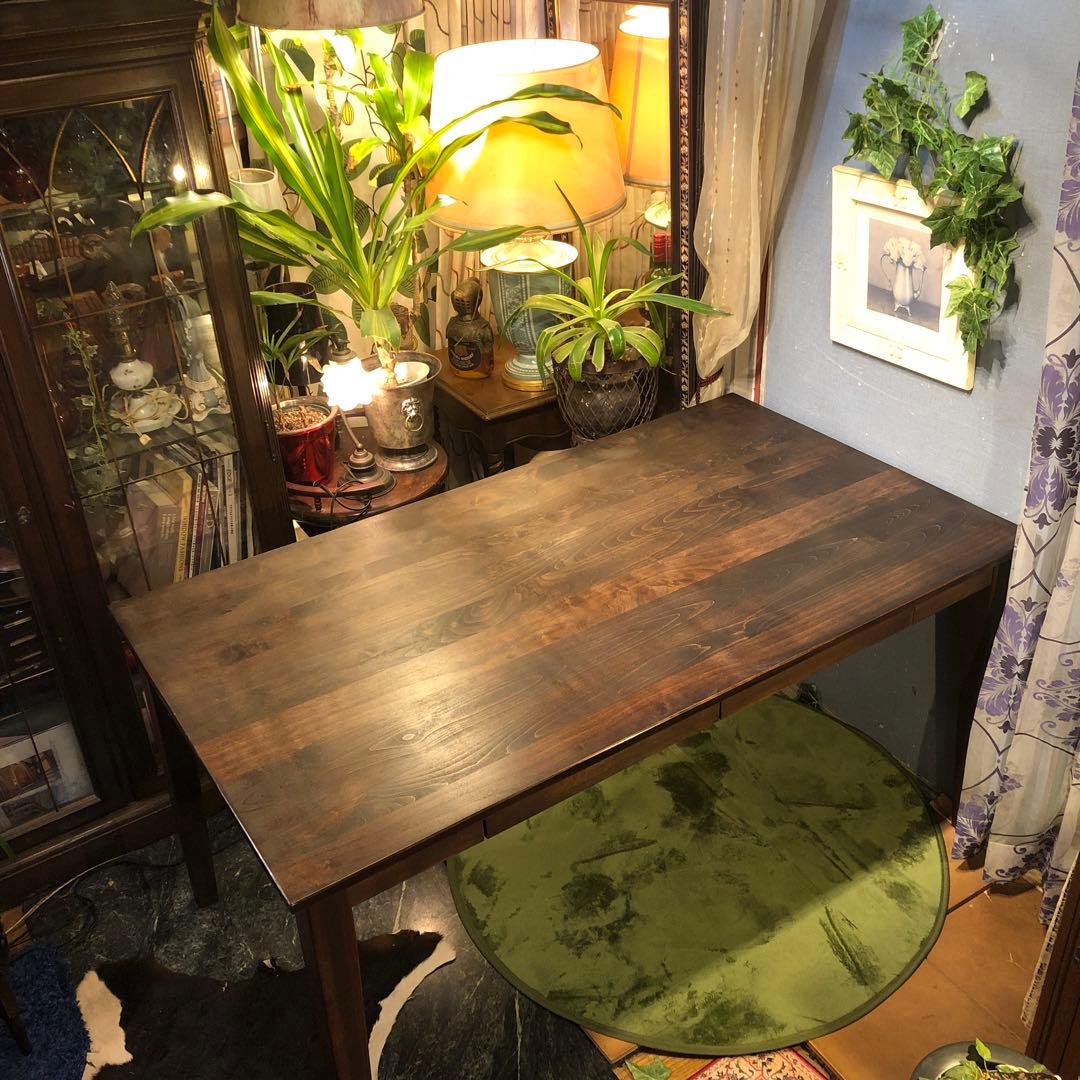 アルダー　ソリッド　オイルフィニッシュ　４DR ダイニングテーブル