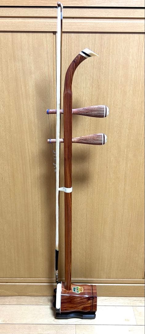 二胡（アルフー）敦煌牌（とんこうはい）上海民族楽器極美品