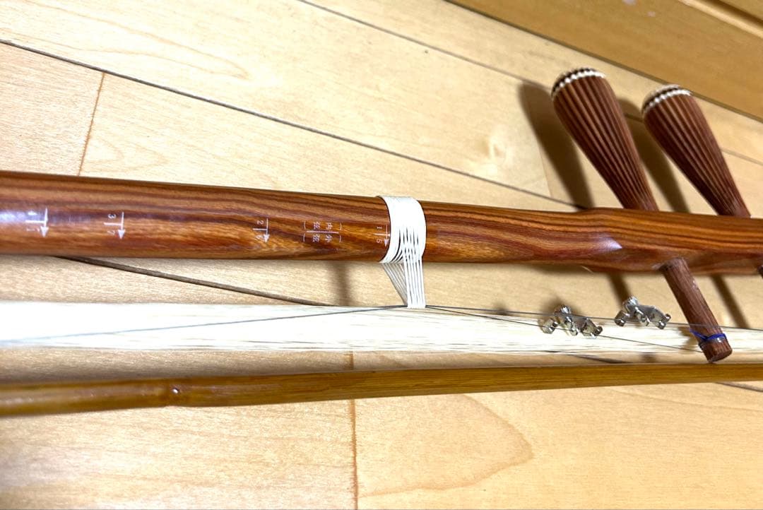 二胡（アルフー）敦煌牌（とんこうはい）上海民族楽器極美品