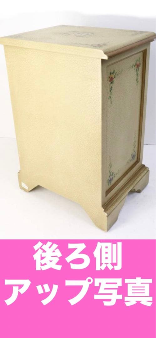 希少♦️ハンドメイド ペイント♦️ロココ アンティーク 収納飾り棚