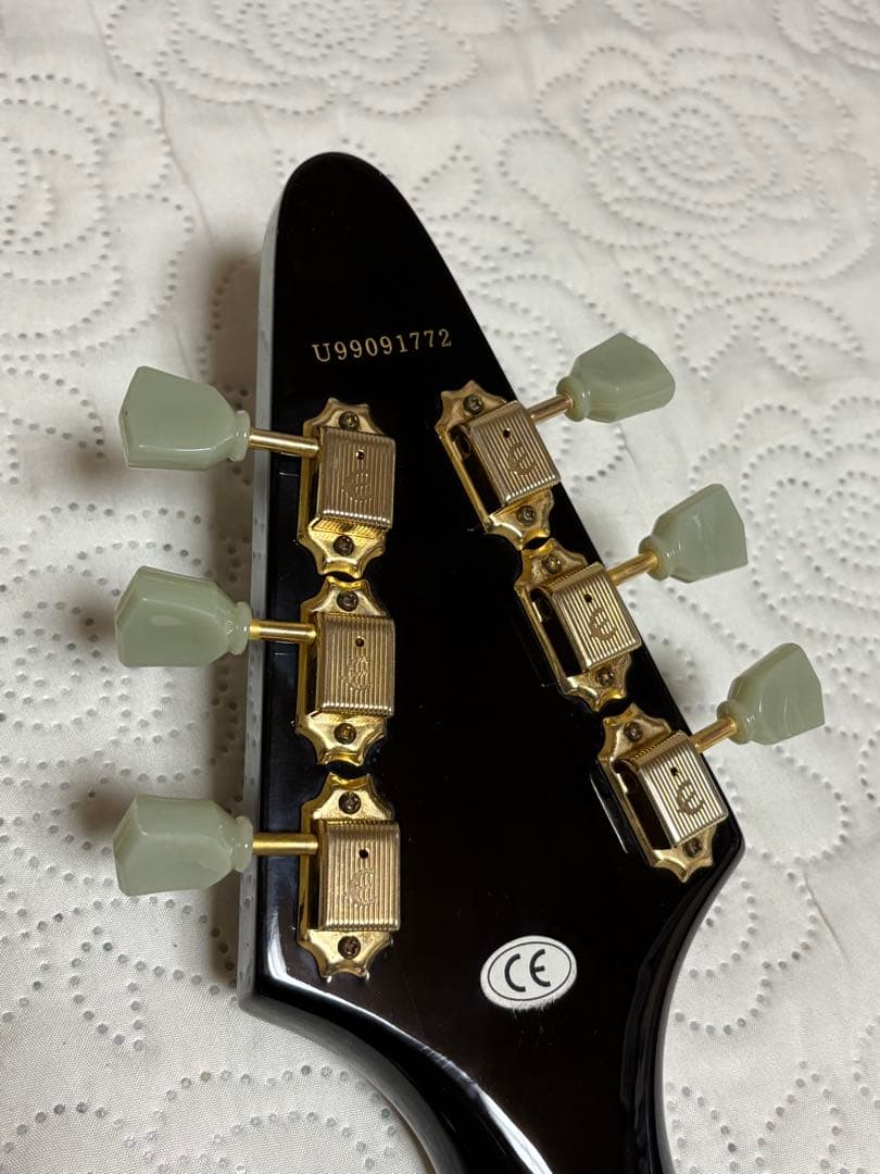 ギター Epiphone by GIBSON Flying V 1958 Korina