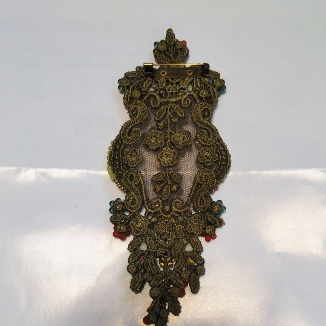 ミハエルネグリン ブローチ 美品☆ ミハエルネグリンのバラピクチャー