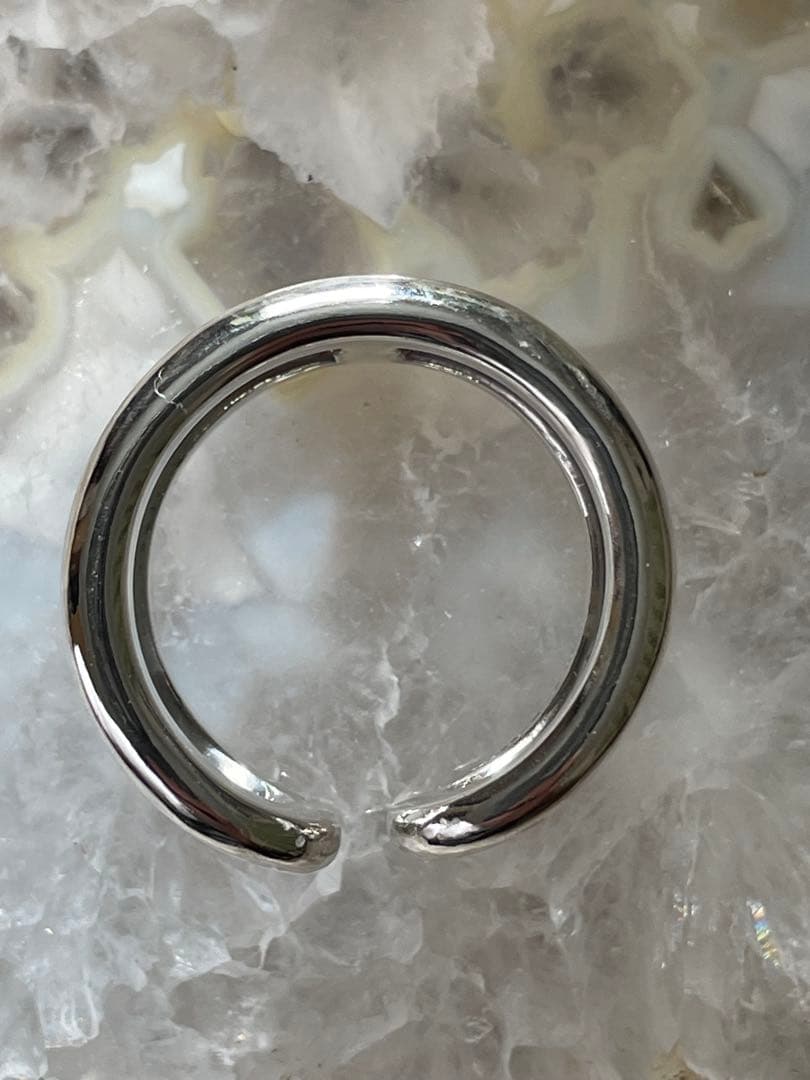 XOLO JEWELRY H Ring ダブルリング　925 ショロ　18号