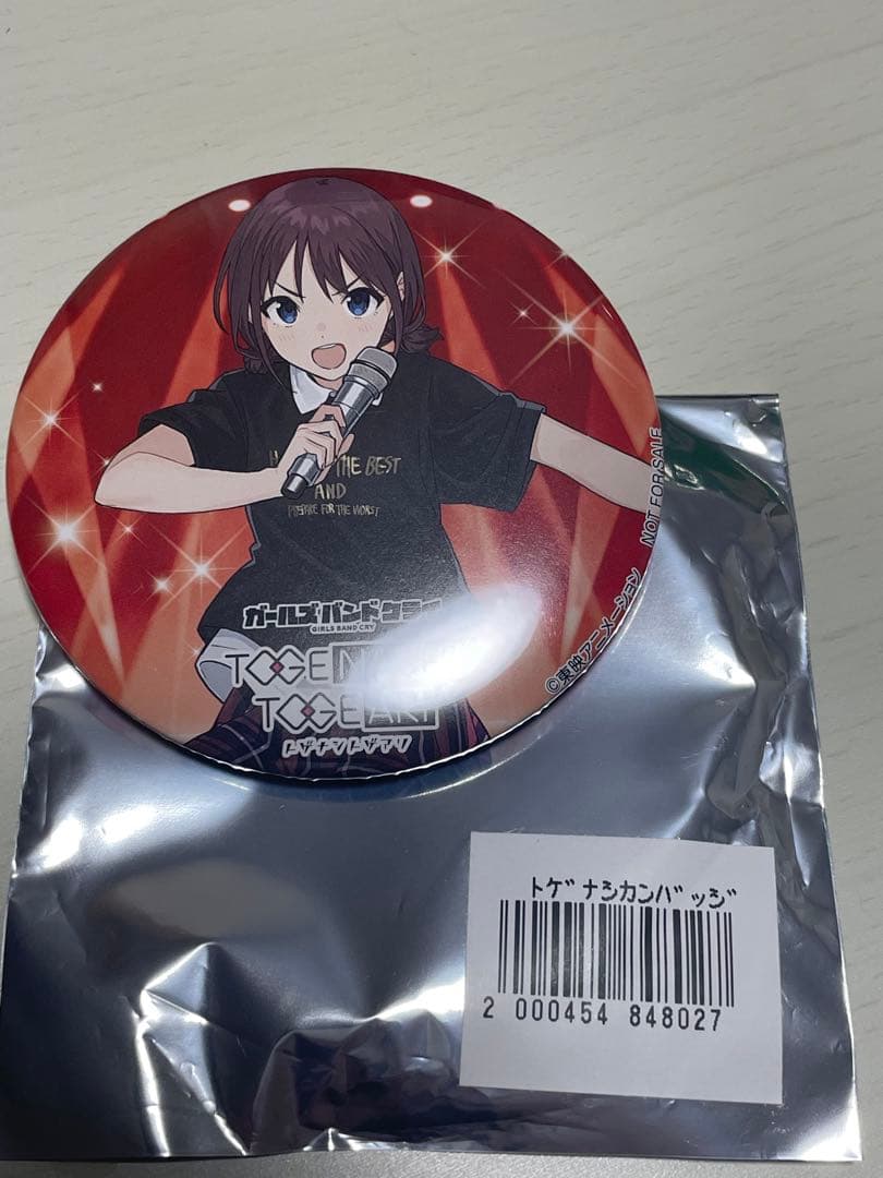 5種 ガールズバンドクライ トゲナシトゲアリ 棘ナシ 缶バッジ 初期