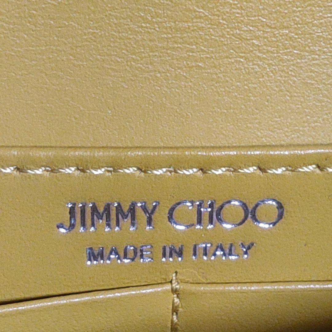 美品 ジミーチュウ ヴァレンヌ チェーン ショルダー パーティーバッグ カード