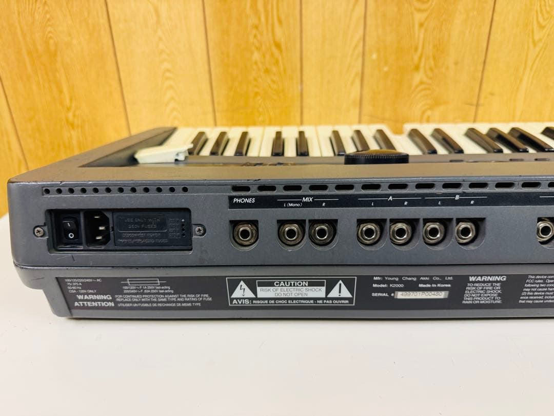 KURZWEIL K2VX シンセサイザー KURZWEIL K2000 シンセサイザー
