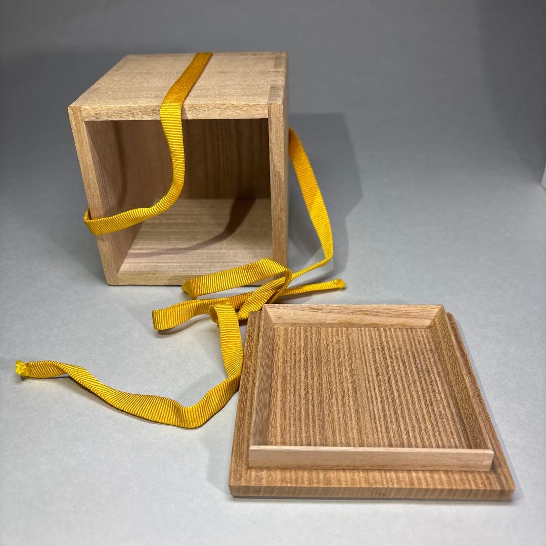 杉谷斉光 誰が袖蒔絵 朱大棗 (桐箱入)