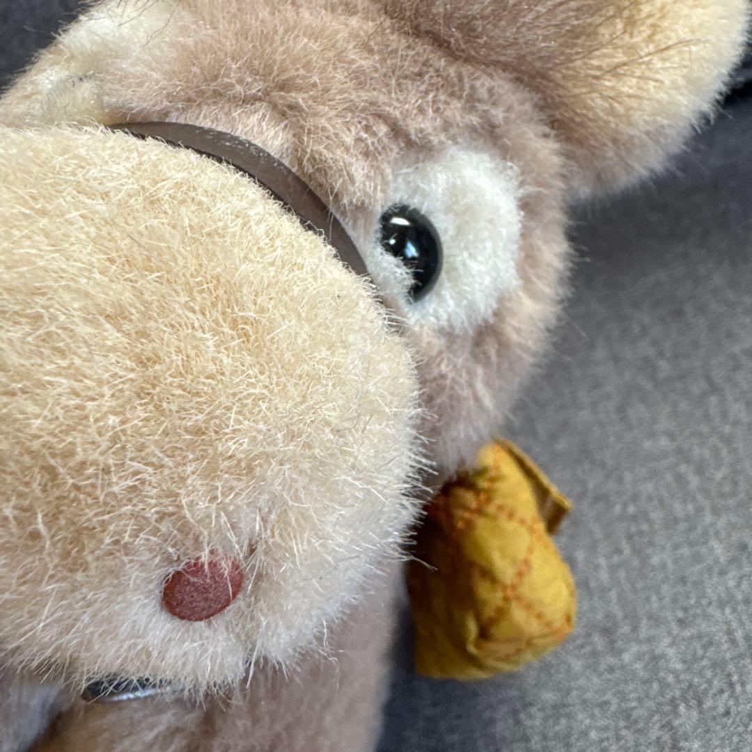 希少　日本製　NAKAJIMA Heart &Heart ロバ　ぬいぐるみ　ろば