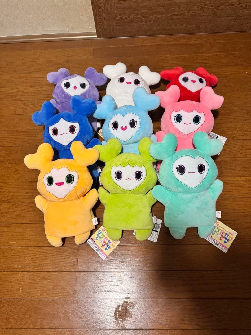 GIGO限定 TWICE LOVELYS ぬいぐるみパペット 全種類セット｜gigo限定