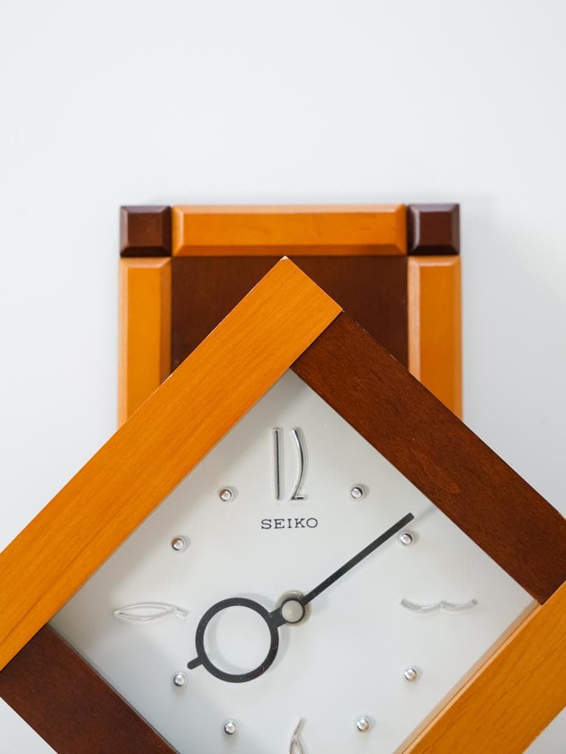 80-90's SEIKO ヴィンテージ 振り子時計 ミッドセンチュリー モダン