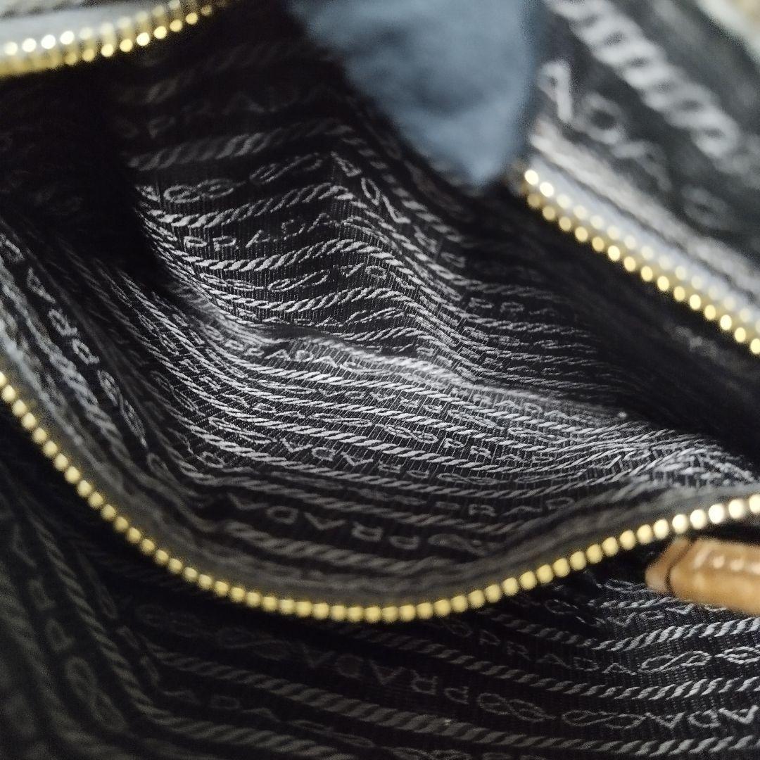 プラダ　アーカイブ　ナイロン　レザー　ショルダーバッグ　tessuto lux