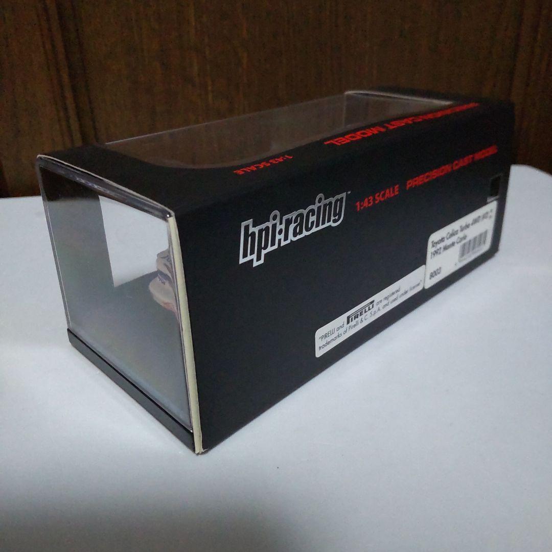 トヨタ セリカ ターボ GT-Four モンテカルロラリー 1/43 hpi
