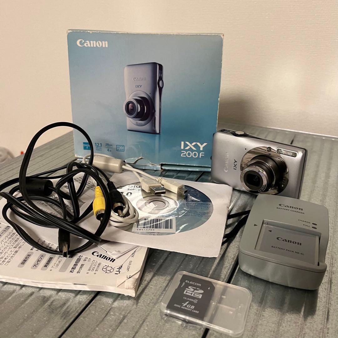 ジャンク Canon IXY シルバー コンパクトデジタルカメラ ジャンク