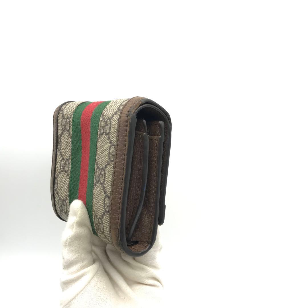 正規品　美品　グッチ財布　オフィディア　グッチggマーモント　シェリーライン
