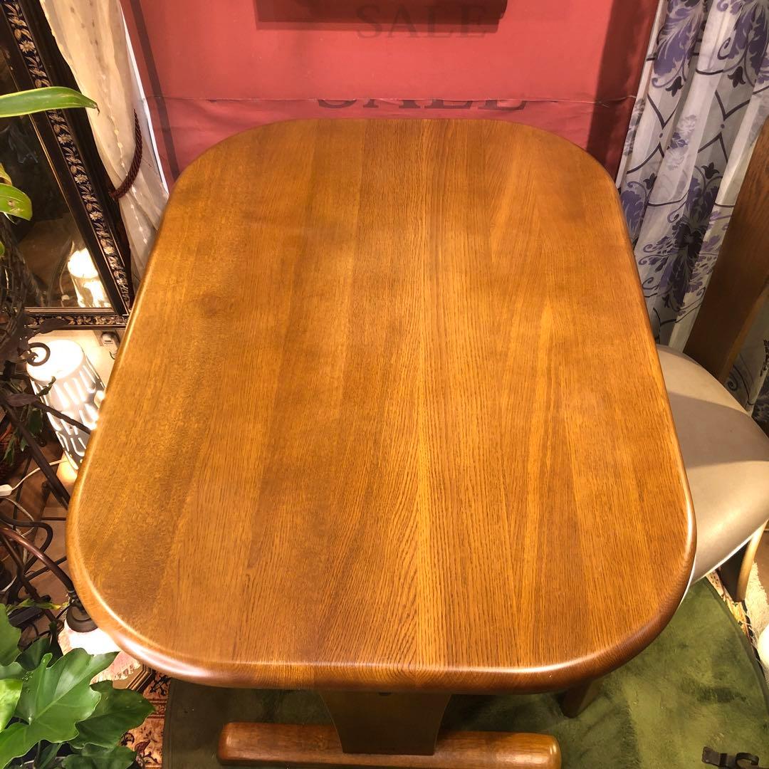 SHIN 　皇室御用達　浜本工芸 コンパクト　ナラ無垢ダイニング　テーブル