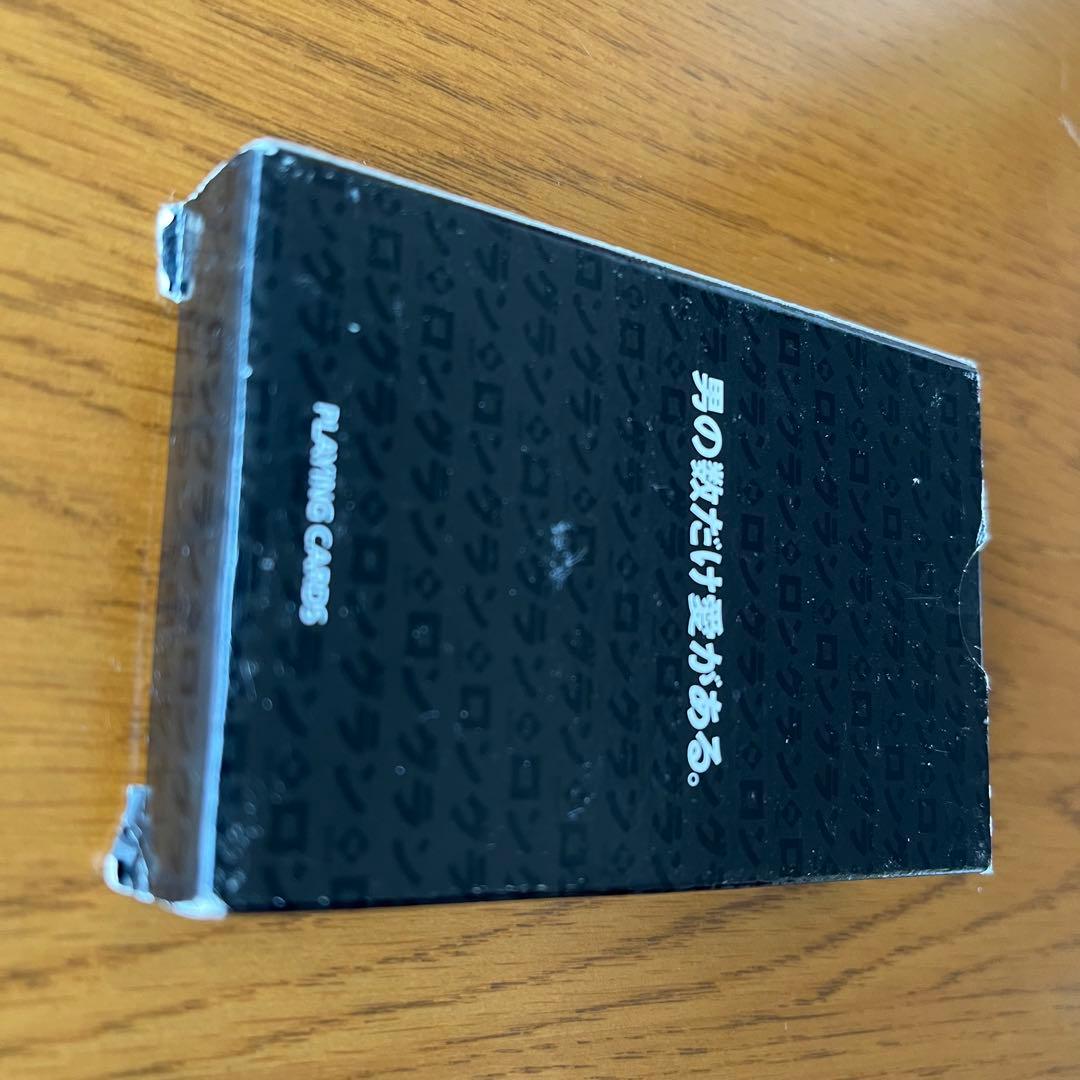 【超希少品】真田広之 トランプ「男の数だけ愛がある。」《ニッセイ》