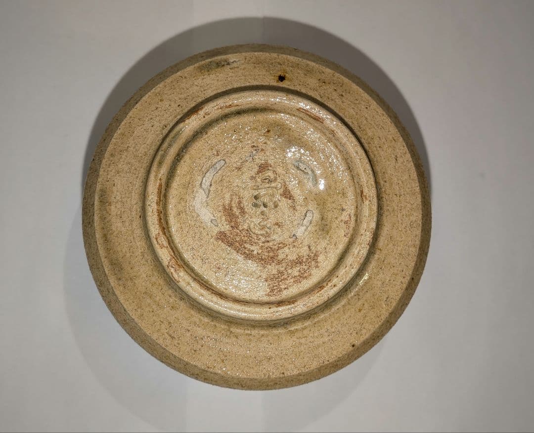 林景正』黄瀬戸胴紐茶碗 乙塚窯 共箱共布 栞しおり茶道具カブ