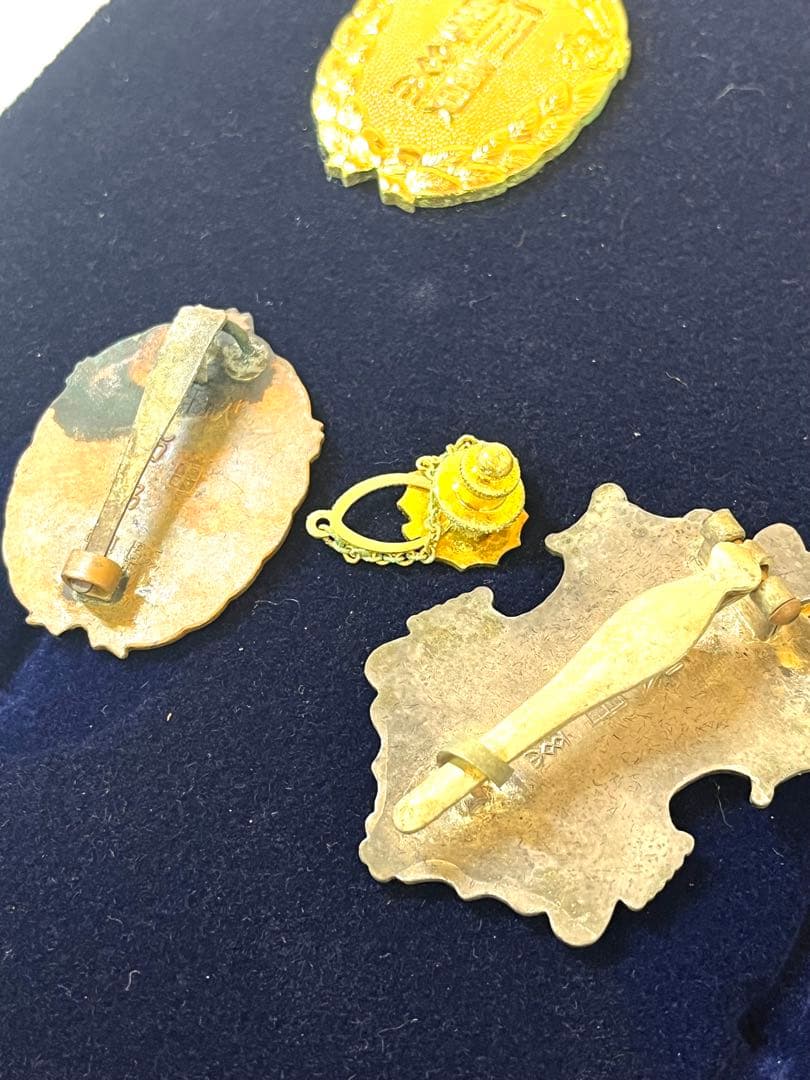 K821 日本消防協会 消防団 勲章 バッチ コレクション - メルカリ