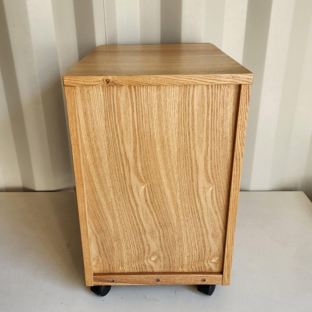 廃盤モデル 無印良品 木製 デスクキャビネット タモ材 ➁