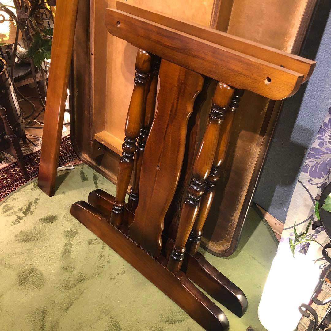 カリモク　オールド　ダイニングテーブル