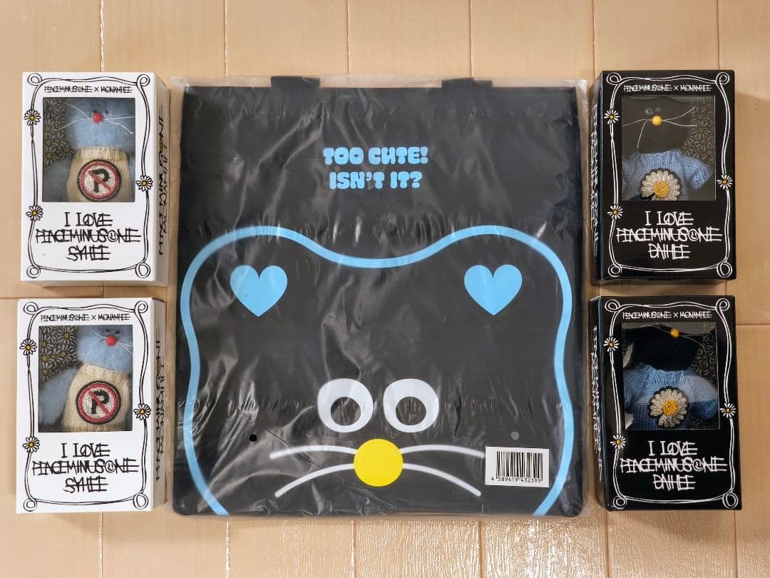 PMO×MONAMHEE ぬいぐるみ キーリング 2種・2個セット PMO×MONAMHEE ぬいぐるみ キーリング 2種・2個セット PMO X MONAMHEE