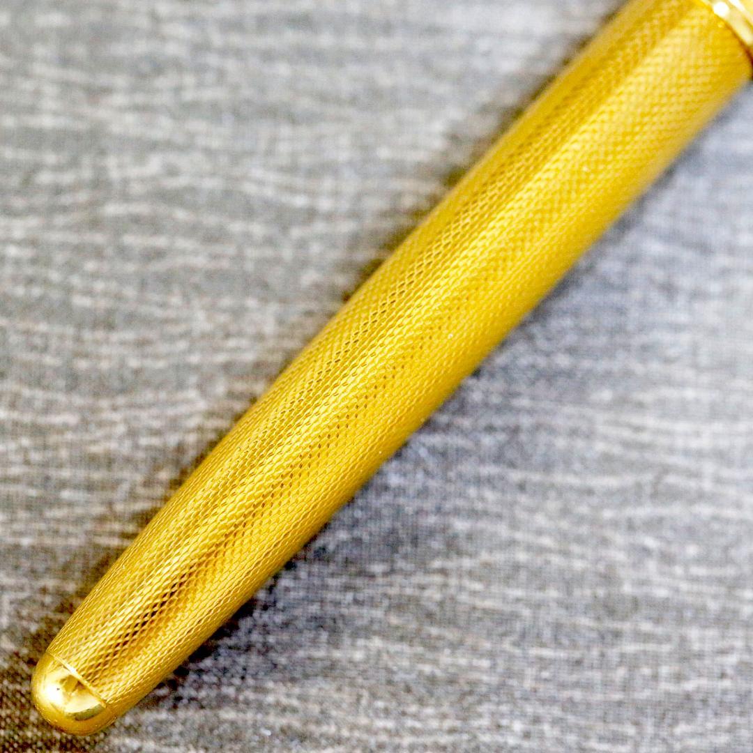 極美品 送料込み】モンブラン 万年筆 1444 バーレイ ゴールド マイ