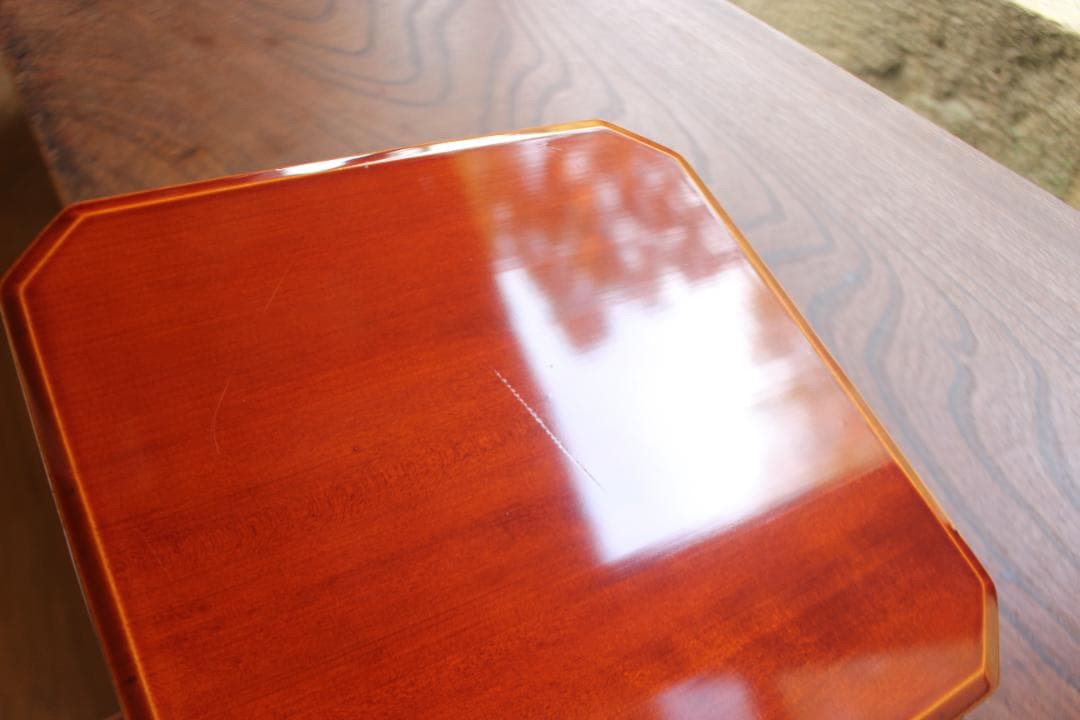 極小傷有！上質拭き漆の美しい春慶塗の大徳寺重（検懐石道具茶道具お重重箱