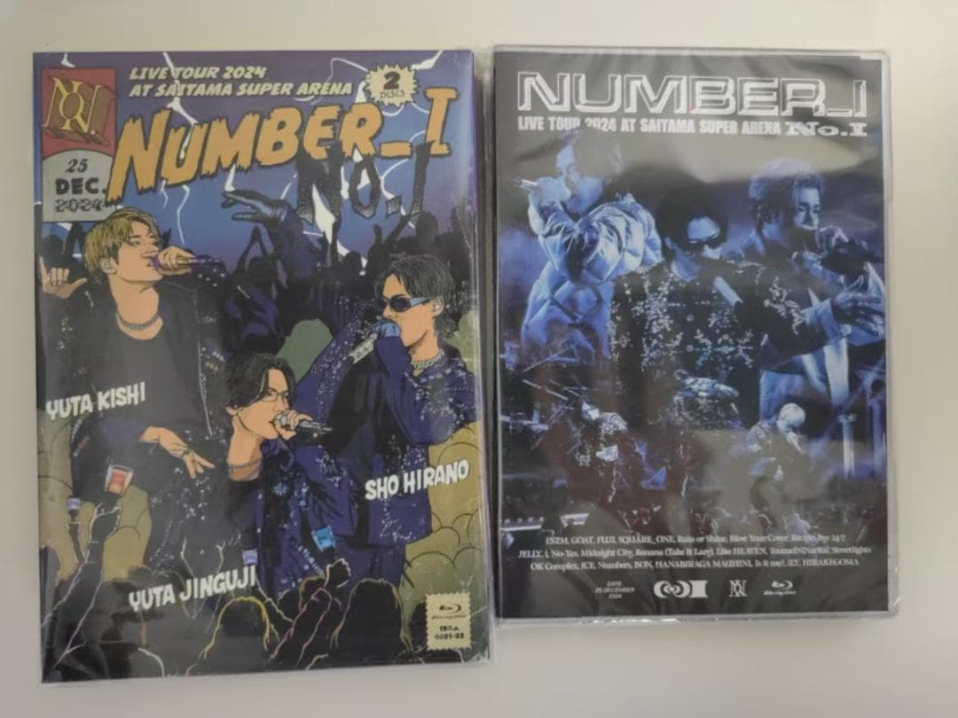 Number_i LIVE TOUR 2024 No.Ⅰ 初回生産限定盤・通常盤 - メルカリ