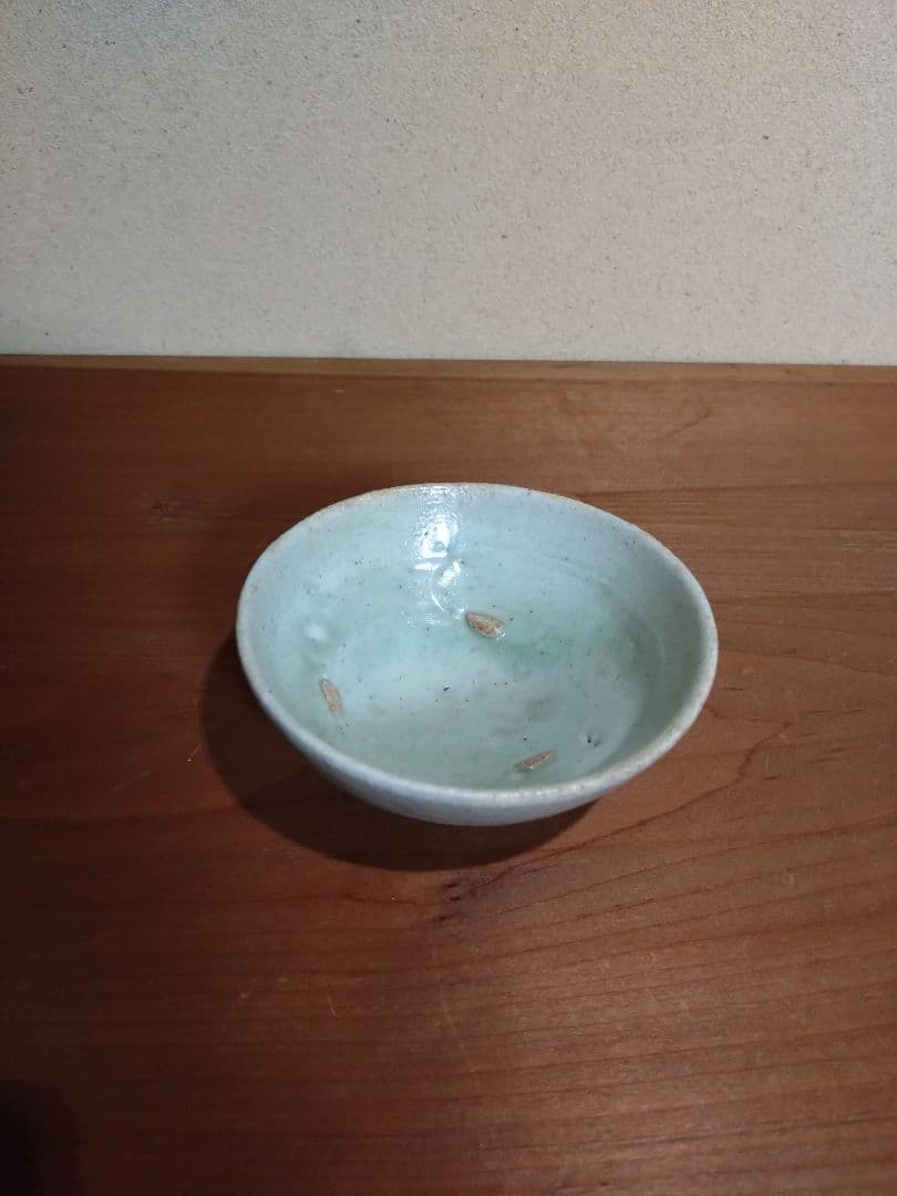 李朝初期 白磁 平盃 無庇完品