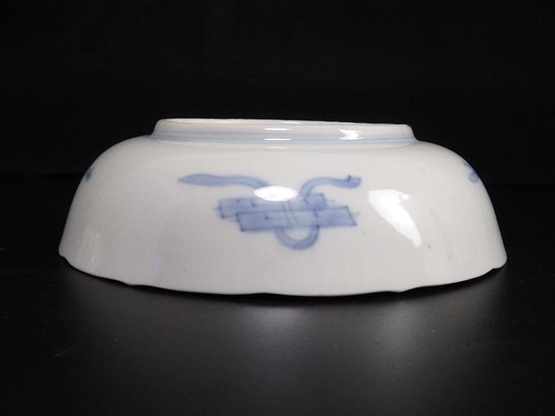 古伊万里 金襴手 熨斗に宝珠 山水の図 膾皿 3客 D761A-BHj - メルカリ