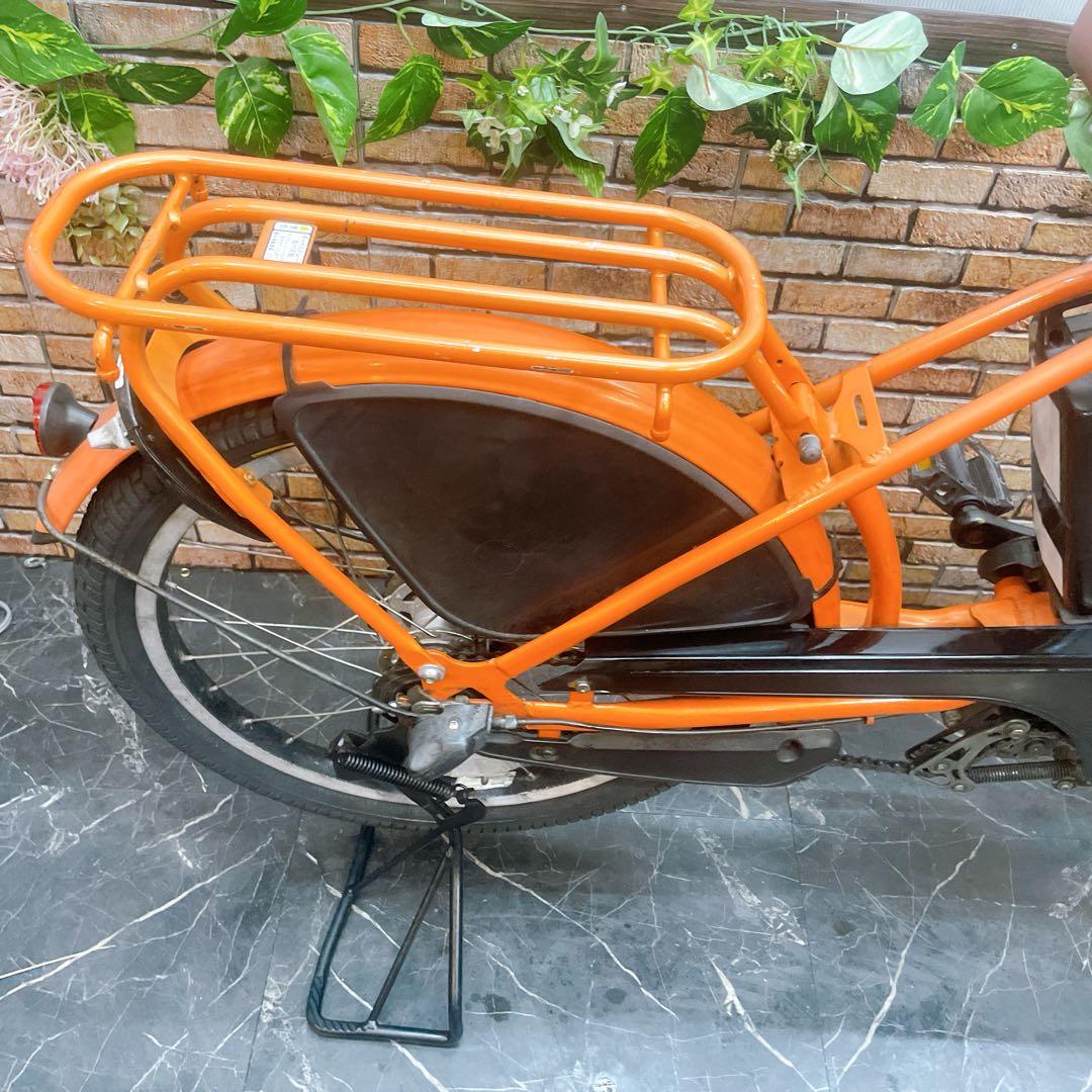 87】電動自転車 YAMAHA PAS Babby オレンジ 20インチ