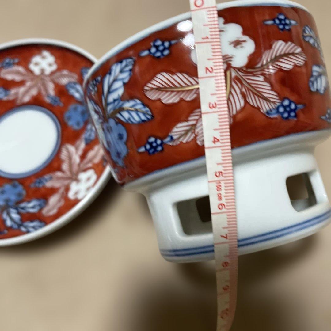 先代源右衛門 古伊万里風蕪絵 蒸椀未開封 傳 日本の器 木